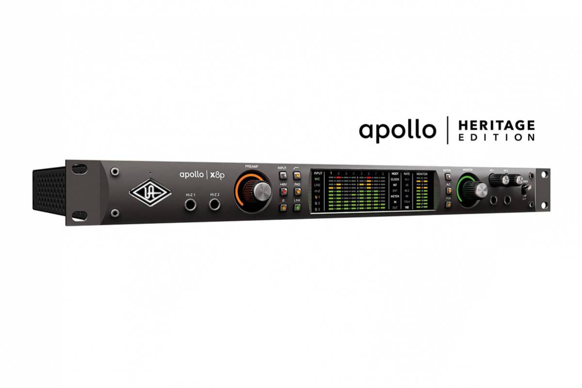 UNIVERSAL AUDIO Apollo x8p Heritage Edition (Rack/Mac/Win/TB3) 