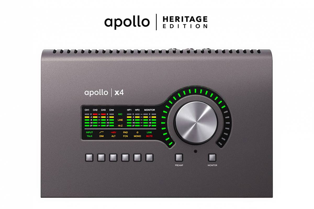 UNIVERSAL AUDIO Apollo x4 Heritage Edition (Desktop/Mac/Win/TB3) 