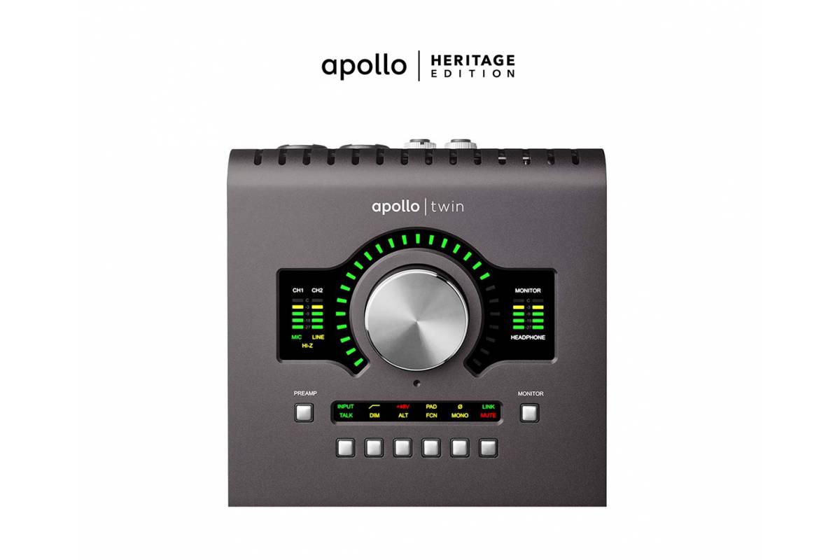 UNIVERSAL AUDIO Apollo Twin MkII Heritage Edition (Desktop/Mac/Win/TB2) 