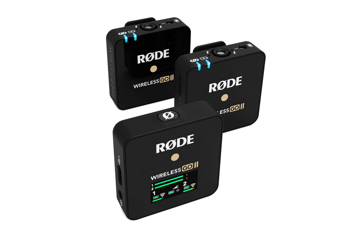 RODE Wireless Go II ̳�������� �����������. ĳ������ ������: 2,4 ���