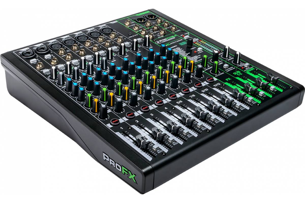MACKIE PROFX12V3 ̳������� �����. USB ���������, 7 ���������� �����