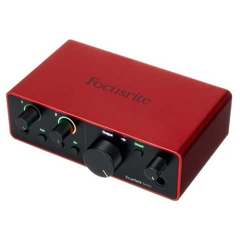 FOCUSRITE Scarlett Solo 4th Gen ������������. 2 USB �����