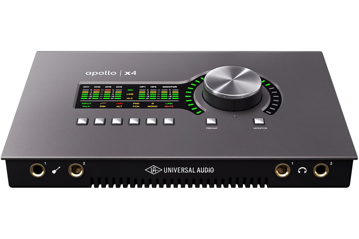 UNIVERSAL AUDIO Apollo x4 Heritage Edition (Desktop/Mac/Win/TB3) ������������ line ����� 4  (mic/line), Thunderbolt 3 ����