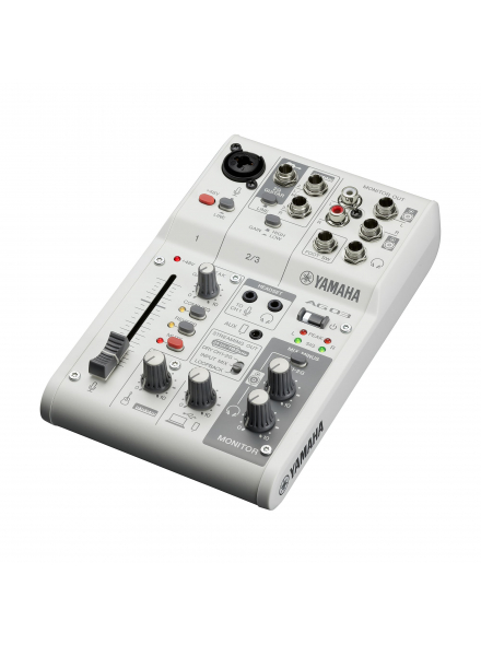 YAMAHA AG03MK2 LSPK LIVE STREAMING PACK (WHITE) ��������� �������: 30 �� � 20 ���
