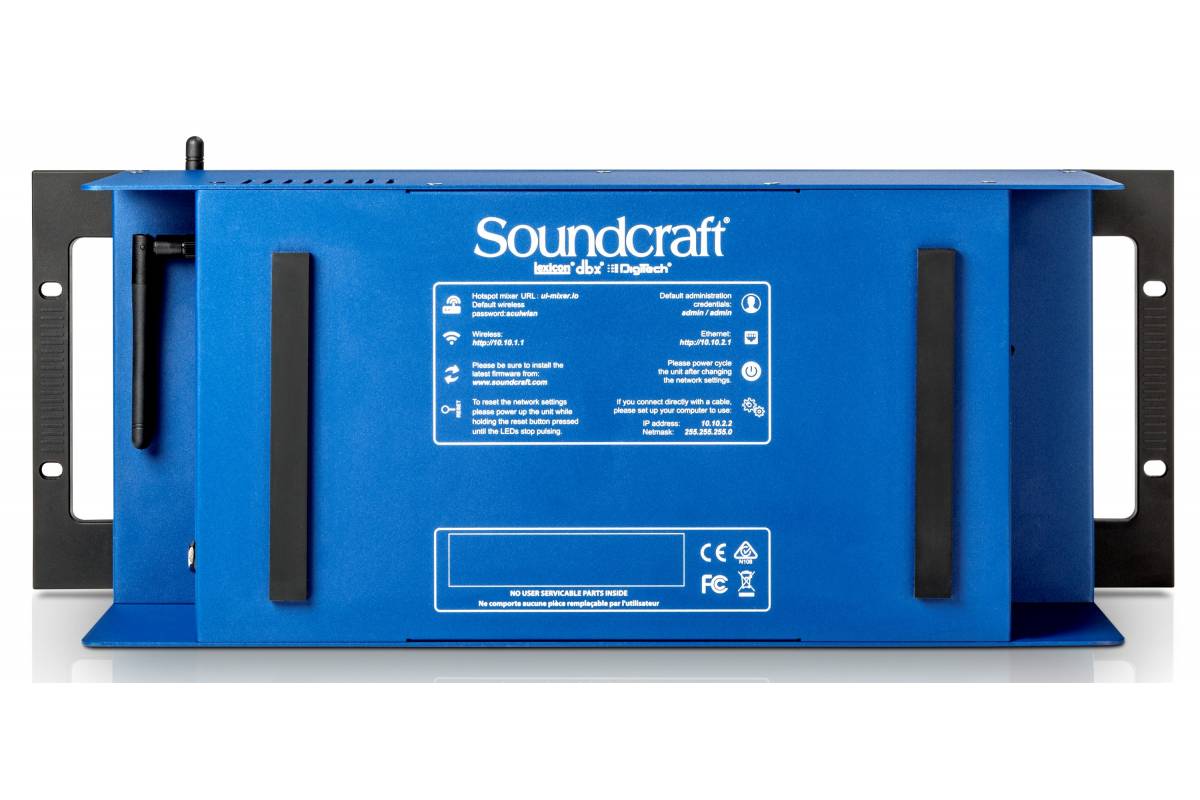 SOUNDCRAFT Ui-24R ̳������� �����. USB ���������, 20 ���������� �����, 4 �������