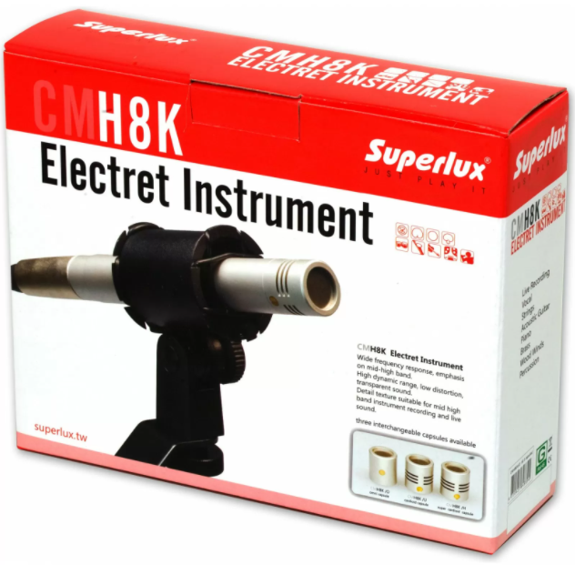 SUPERLUX CMH8KO �������������� �������. ��������� �������: 40 - 20000 ��