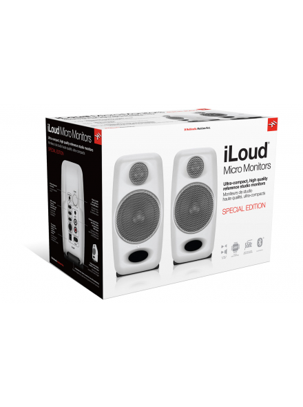 IK MULTIMEDIA ILOUD MICRO MONITOR WHITE SPECIAL EDITION ������� ��������. ���������� 50��