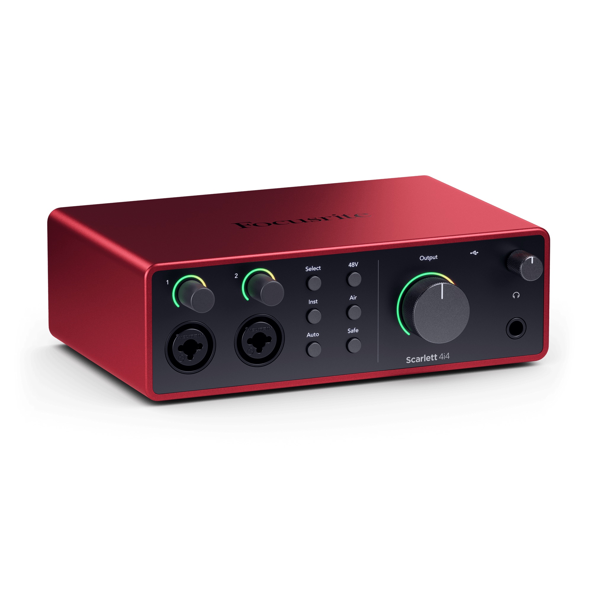 FOCUSRITE Scarlett 4i4 4th Gen ������������. 4 ������� ����� MIDI, USB