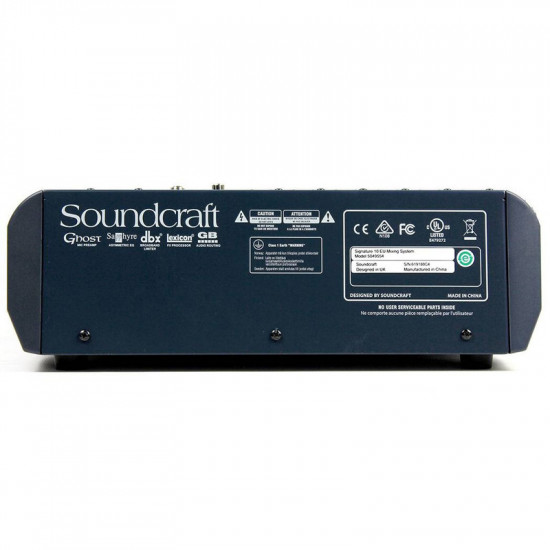 SOUNDCRAFT Signature 10 10-��������� ���������� �����. USB ���������, 6 ���������� �����, 4 �������