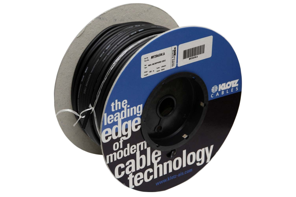 KLOTZ MY206SW PROFESSIONAL MICROPHONE CABLE BLACK ������ ����������. ĳ����� 6.15 ��