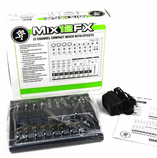 MACKIE MIX12FX ̳������� �����. USB ���������, 4 ���������� �����