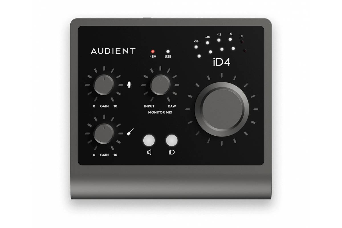 AUDIENT iD4 MKII ������������ �����: 1 x USB-1/4"; 1 x 1/4"
