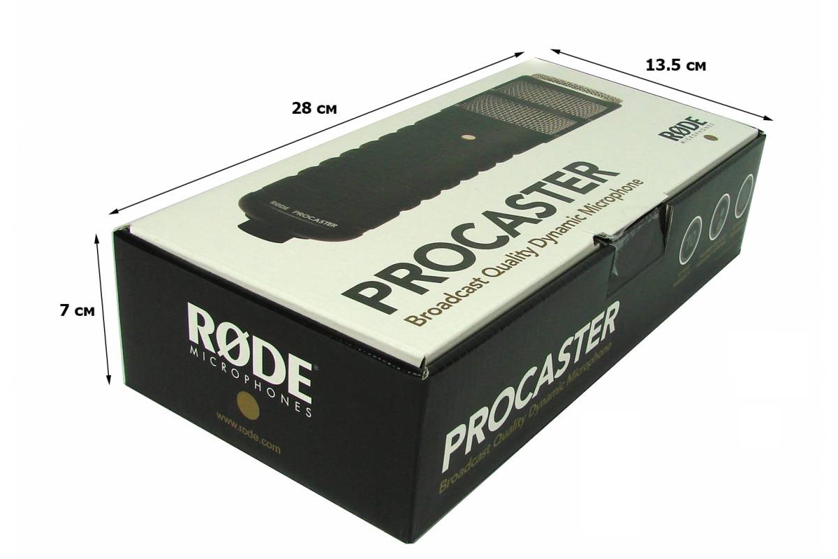 RODE PODCASTER ��������� �������.��������� �������: 40 - 14000 ��