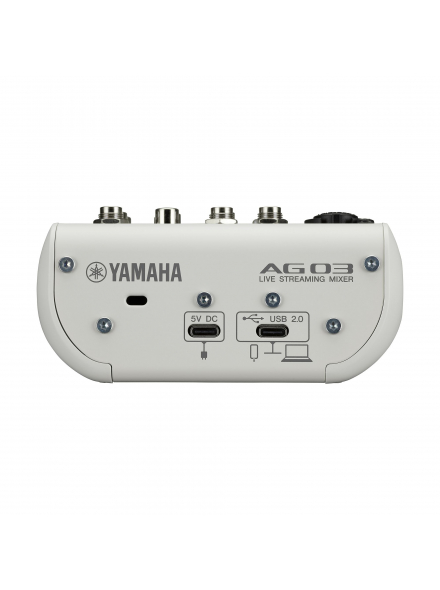 YAMAHA AG03MK2 LSPK LIVE STREAMING PACK (WHITE) ��������� �������: 30 �� � 20 ���
