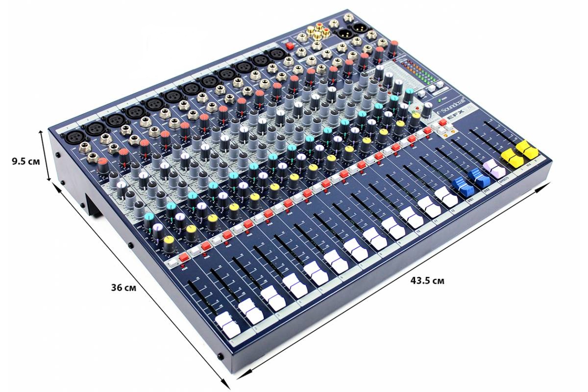 SOUNDCRAFT EFX12 ̳������� �����. 12 ���� ����� 2 ������ �����