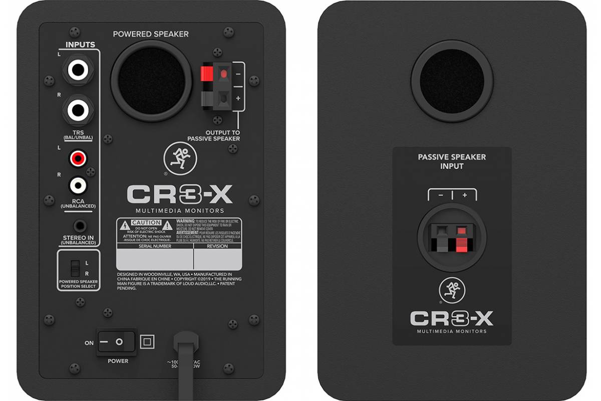 MACKIE CR3-X ������� ������� ��������, 2-������, ���������� - 50 ��