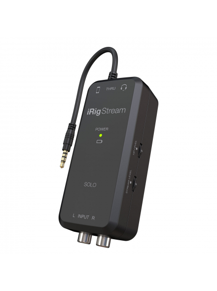 IK MULTIMEDIA IRIG STREAM SOLO ������������. 3,5�� ������������ ��������� ������� ����� ��� �����, USB ���������
