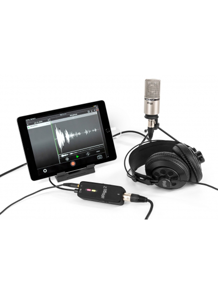 IK MULTIMEDIA IRIG PRE 2 ������������. ����� 2 XLR, USB ���������