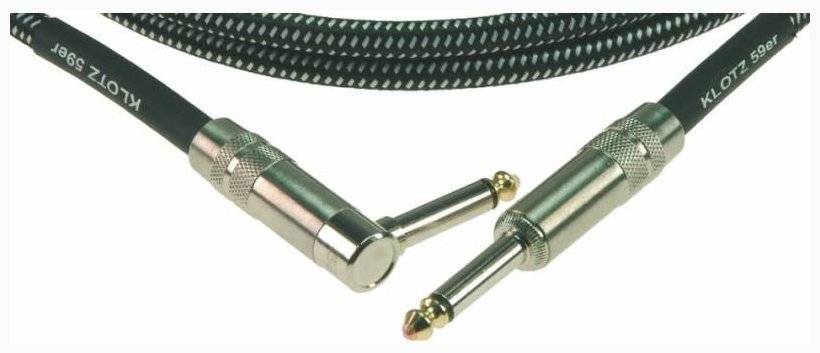 KLOTZ 59 VINTAGE PRO GUITAR CABLE ANGLED 6 M ������ ����������������. �������: 6 �