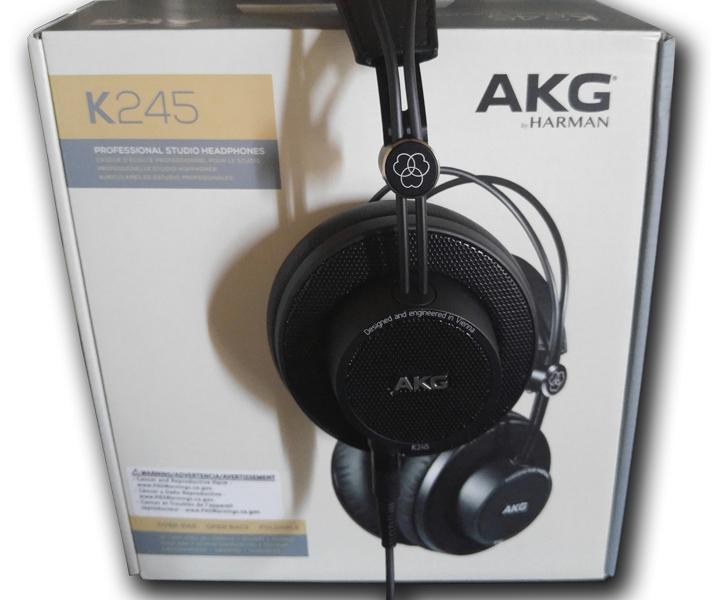 AKG K245 ��������� ������ ������� ���������. ��������� �������  15 - 25000 ��
