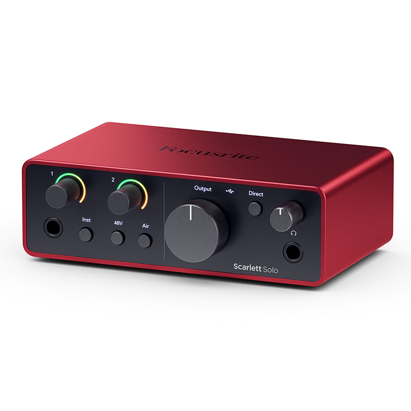 FOCUSRITE Scarlett Solo 4th Gen ������������. 2 USB �����