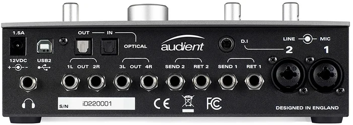 AUDIENT ID22 ������������ 2 ����� USB/1/4"