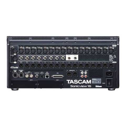 Tascam Sonicview 16 �������� �����. USB ���������, 40 ���� � 4 ������ ������