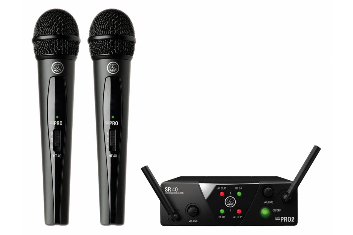 AKG WMS40 Mini2 Vocal Set BD US25A/C ���� � ���� ����������� ���������. ��������� �������  40 - 20000 ��