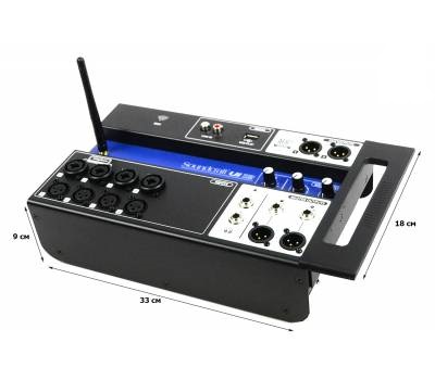 SOUNDCRAFT Ui-12 ���������� 22-��������� ���������� �������� �����. USB ���������, 8 ���������� �����, 10 �������
