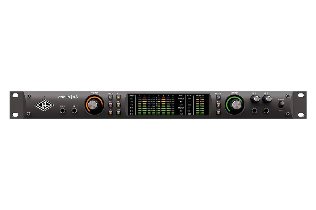 UNIVERSAL AUDIO Apollo x8 Heritage Edition (Rack/Mac/Win/TB3) ������������ 4 ����������/������� �����, Thunderbolt 3 ����
