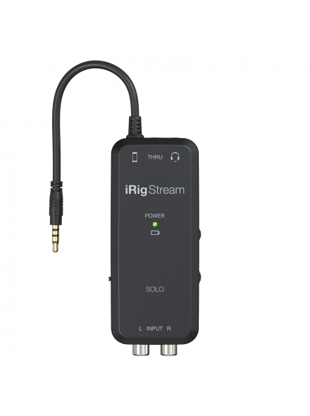 IK MULTIMEDIA IRIG STREAM SOLO ������������. 3,5�� ������������ ��������� ������� ����� ��� �����, USB ���������