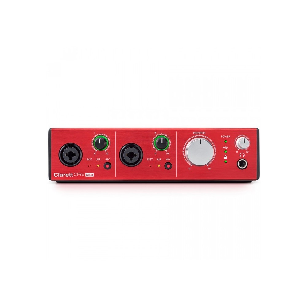 FOCUSRITE Clarett+ 2Pre ������������. 10 line �����, USB
