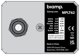 Biamp MPLT62-G ������� ���������. ����������: 20��