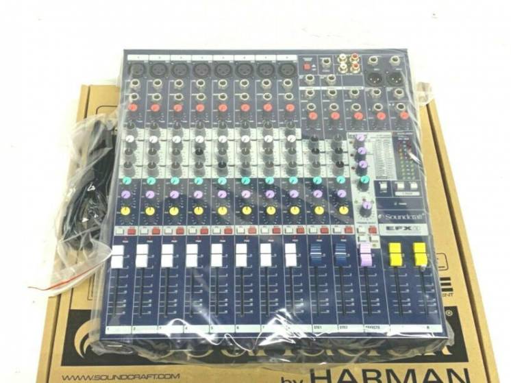 SOUNDCRAFT EFX12 ̳������� �����. 12 ���� ����� 2 ������ �����