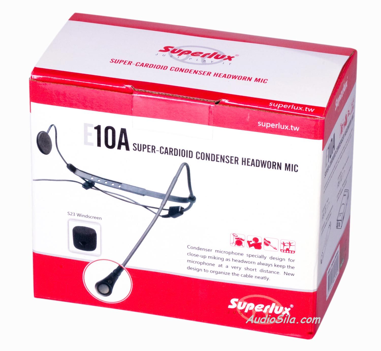 SUPERLUX E10A TQG �������������� �������. ��������� �������: 50 - 15000 ��