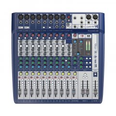 SOUNDCRAFT Signature 12 12-��������� ���������� �����. USB ���������, 8 ���������� �����, 4 �������