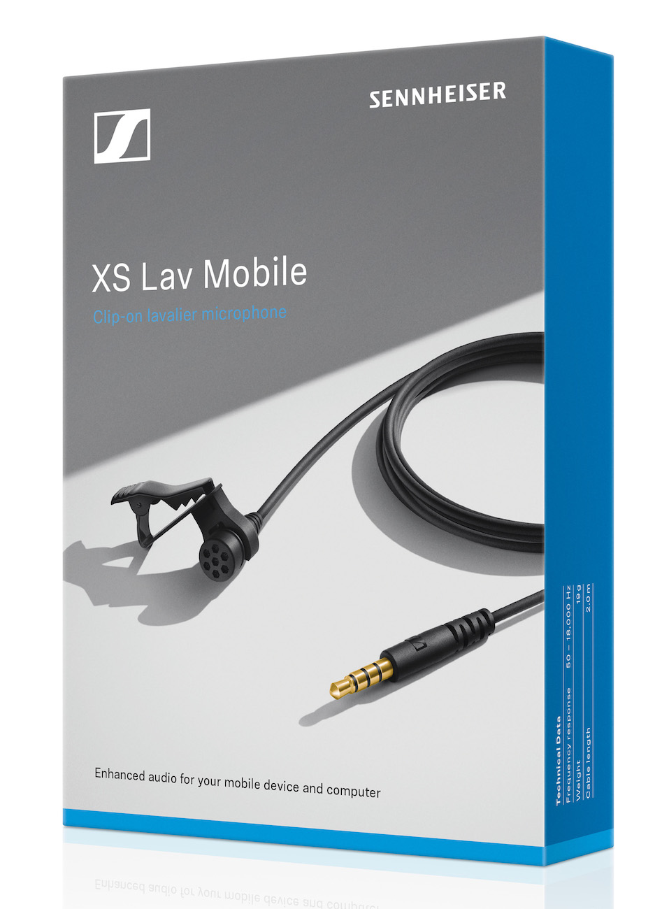 SENNHEISER XS Lav Mobile ���������� ��������� ������� � 3.5-�� �������� TRRS. ��������� �������70 - 18000 ��