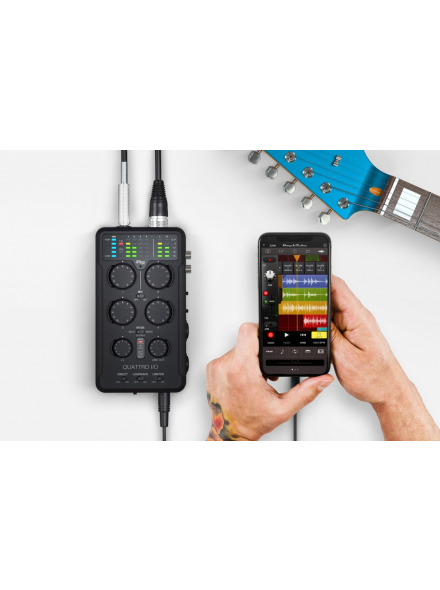 IK MULTIMEDIA IRIG PRO QUATTRO I/O �������� ������������/�����. 2 x RCA �� 3,5 �� ������� ����, USB ���������