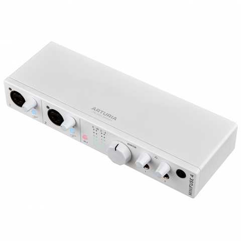 ������������ Arturia MiniFuse 1 (White) 1 ���� XLR, USB ���������