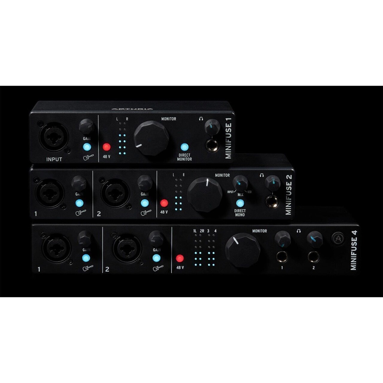 ������������ Arturia MiniFuse 2 (Black) 2 ����� XLR, USB ���������