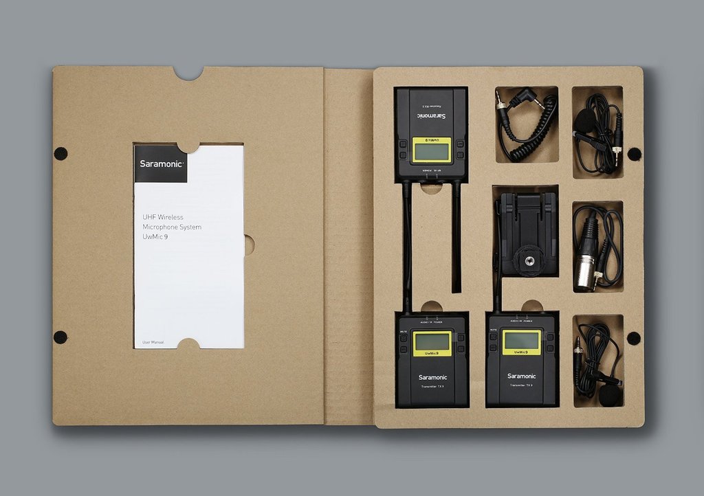 SARAMONIC UwMic9  (2TX9+RX9) -�����������. 2 ����������