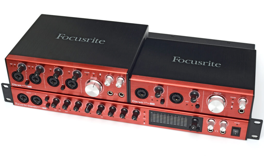 FOCUSRITE Clarett+ 2Pre ������������. 10 line �����, USB