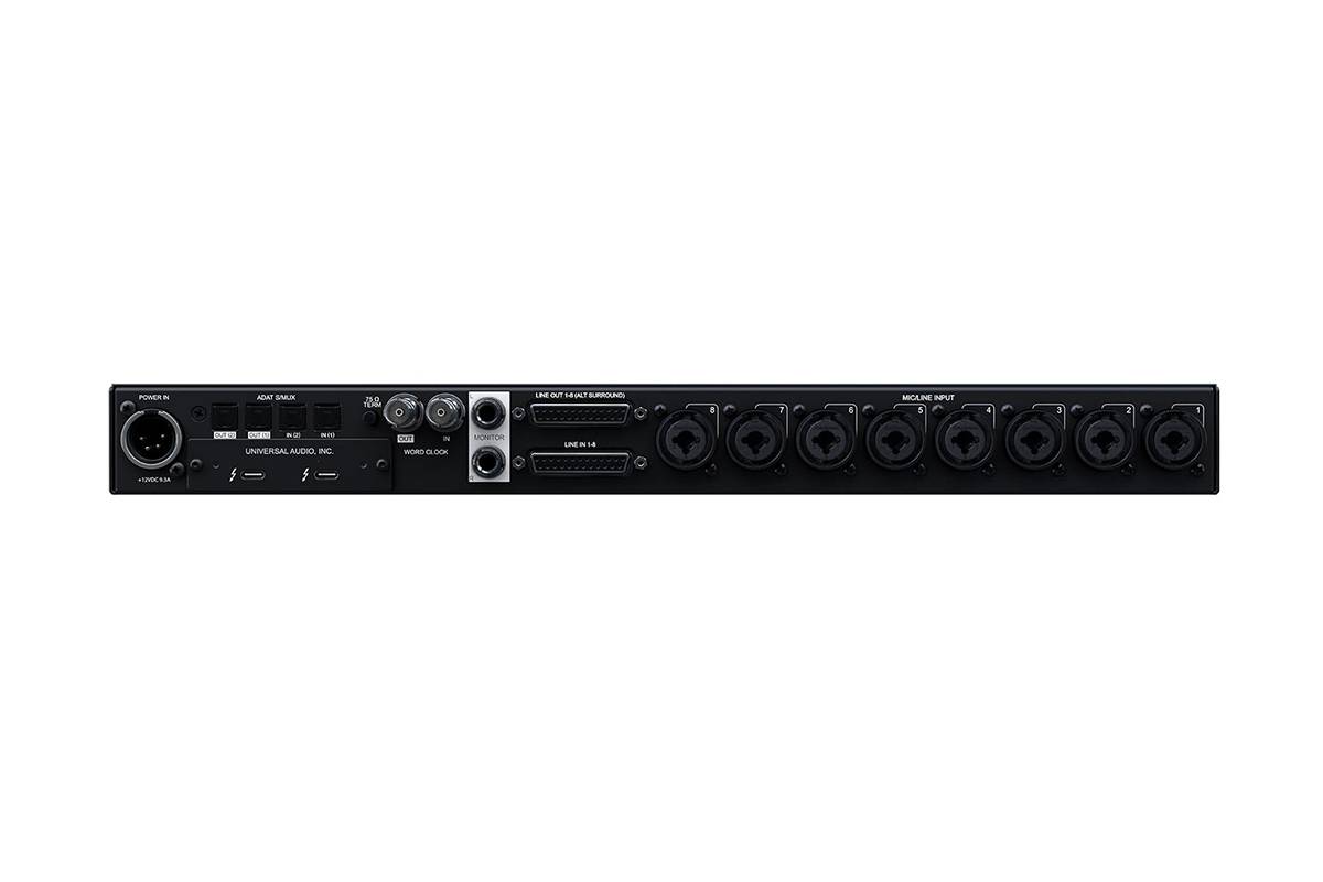 UNIVERSAL AUDIO Apollo x8p Heritage Edition (Rack/Mac/Win/TB3) ������������ 4 ����������/������� �����, Thunderbolt 3 ����