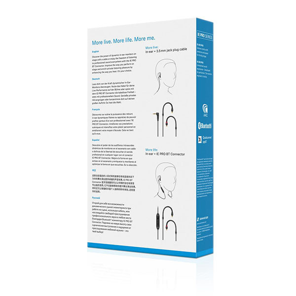 Sennheiser IE 100 PRO Wireless ���������. ³���������� �������, �� 20-18000