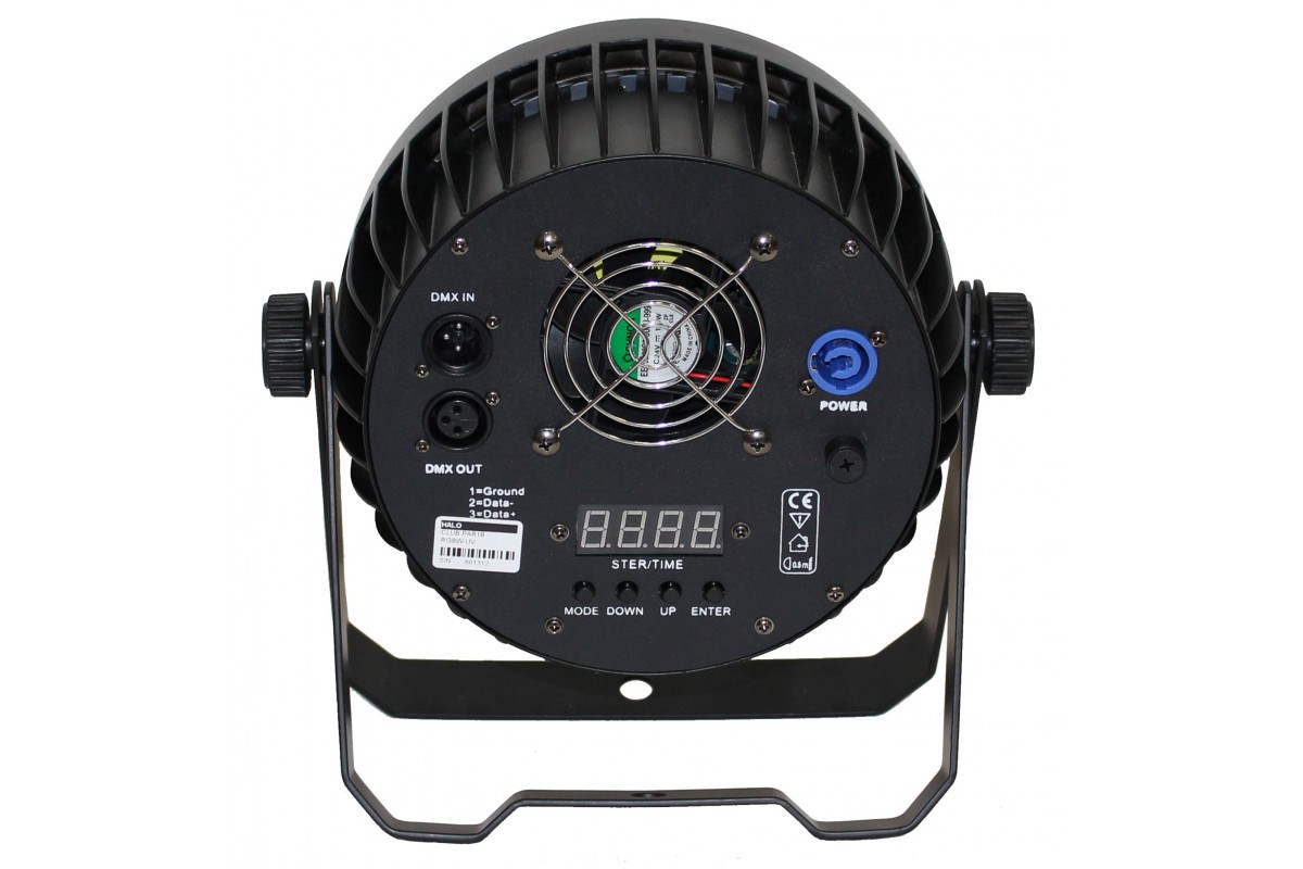 CLUB PAR 18 RGBWA-UV ���������� ���������. ����������. 180 ��