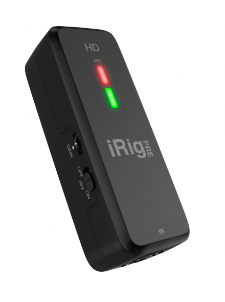 IK MULTIMEDIA IRIG PRE HD ������������. USB ���������, 1 XLR ����