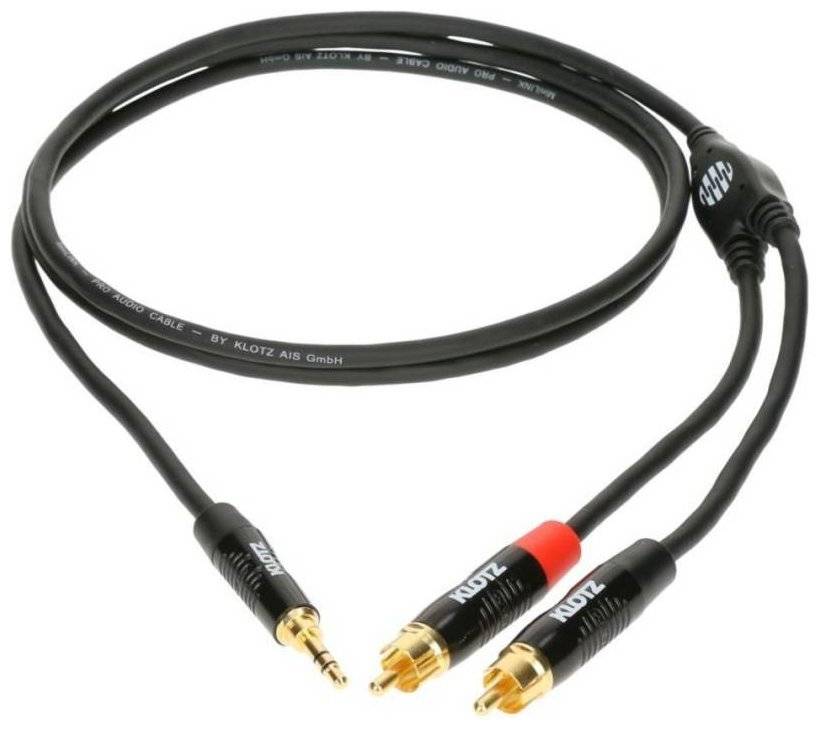 KLOTZ KT-JJ150 MINILINK PRO STEREO TWIN CABLE 1.5 M ������ ������������. �������: 1,5 �