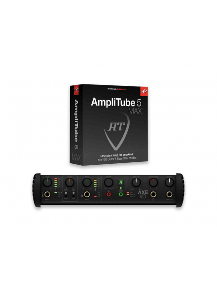 IK MULTIMEDIA AXE I/O + AMPLITUBE 5 MAX BUNDLE ������������, 2/5 ������ �� USB