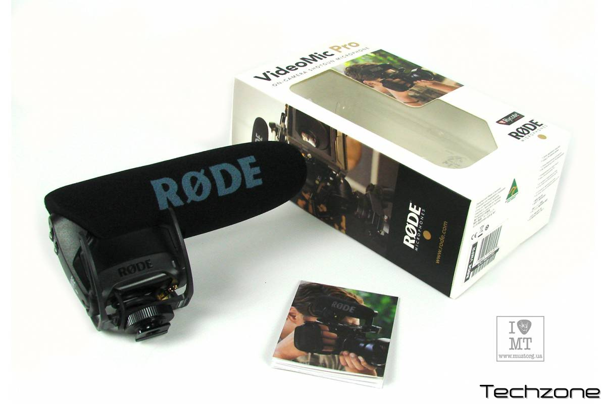 RODE VIDEOMIC PRO (NEW) ���������� �������-�����. ��������� �������: 40 �� � 20 ���