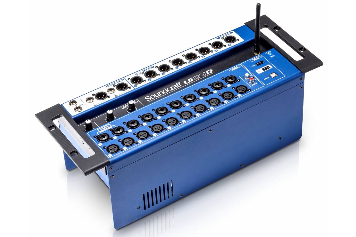 SOUNDCRAFT Ui-24R ̳������� �����. USB ���������, 20 ���������� �����, 4 �������